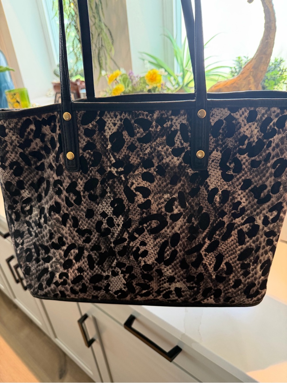 Authentic MCM Reversible Tote
